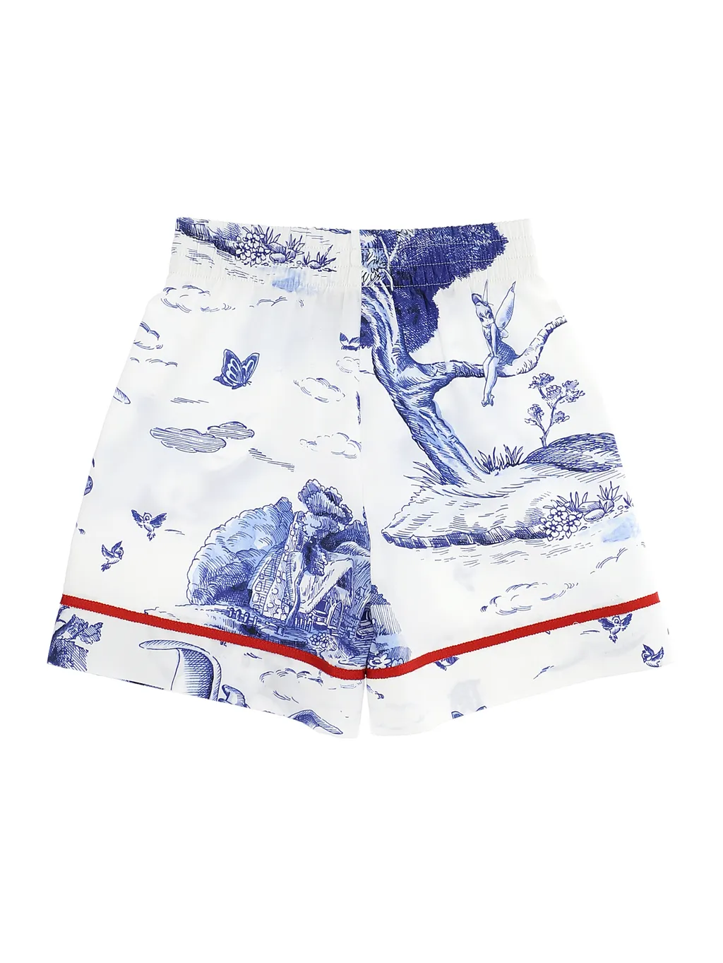 Cartoon-Print Shorts