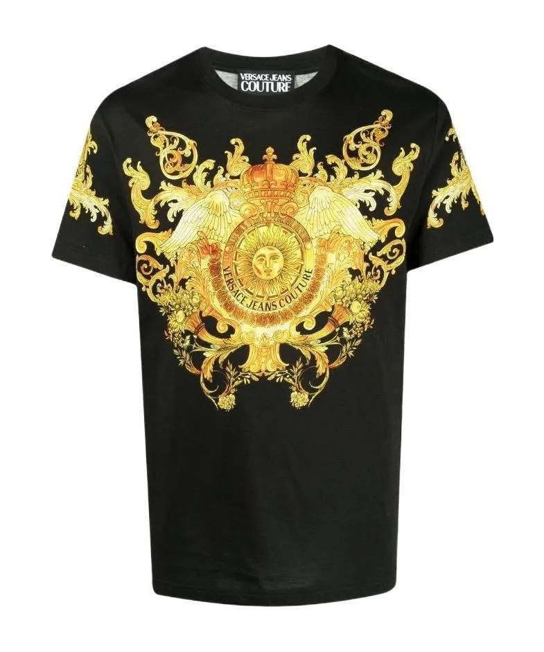Signature Barocco Print T-Shirt
