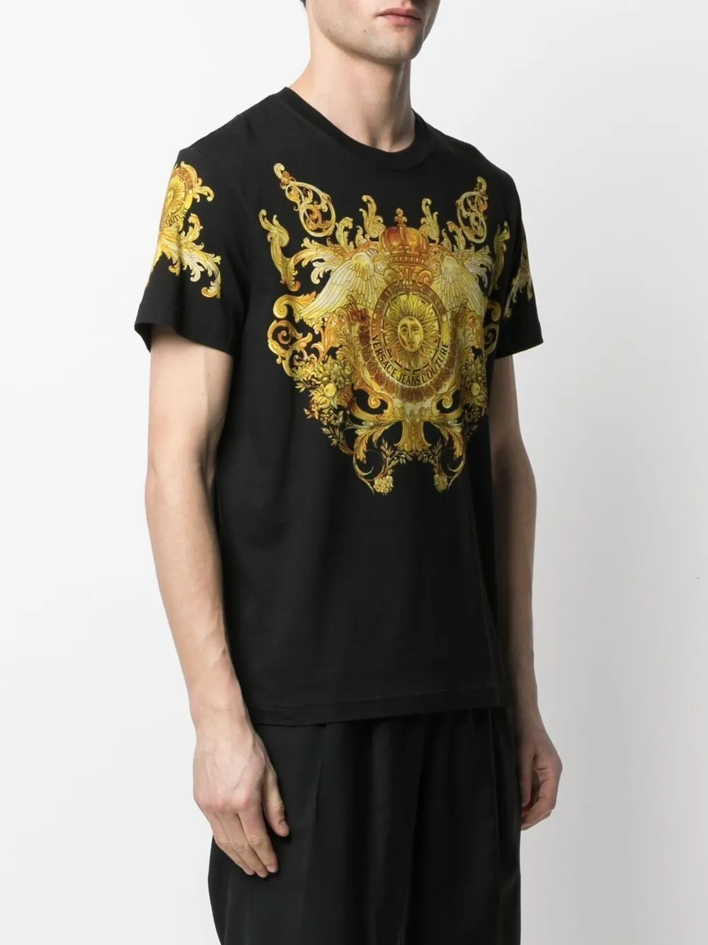 Signature Barocco Print T-Shirt
