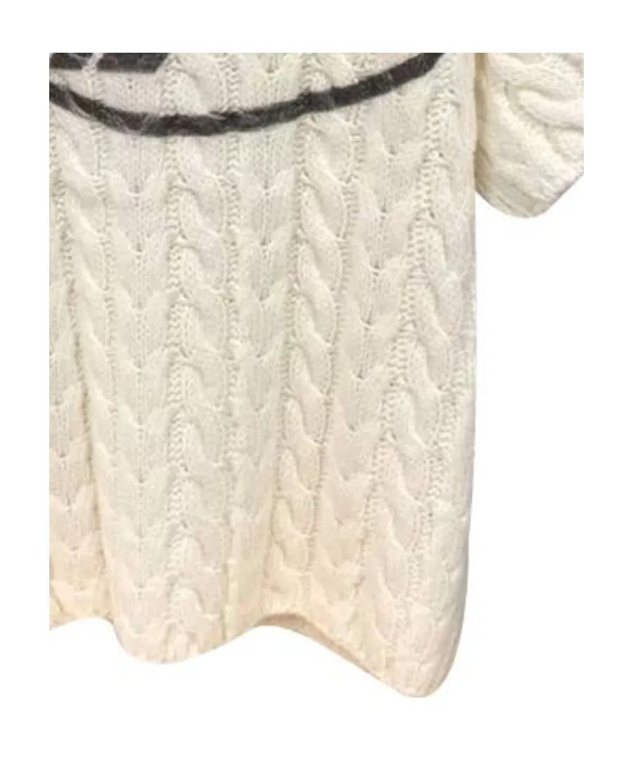Round-Neck Short-Sleeved Pullover