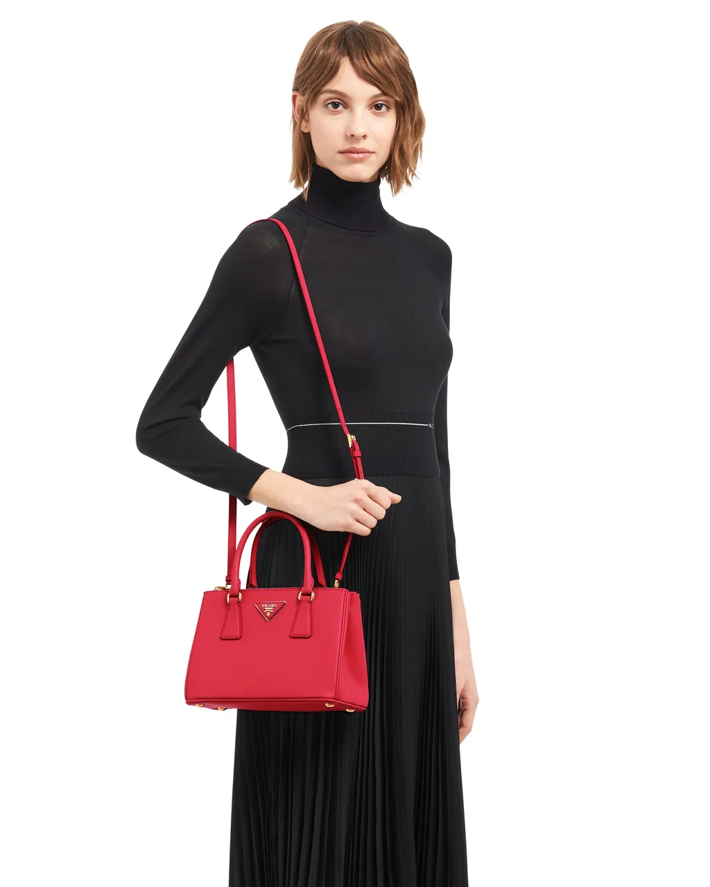 Prada Galleria Small Saffiano Leather Bag