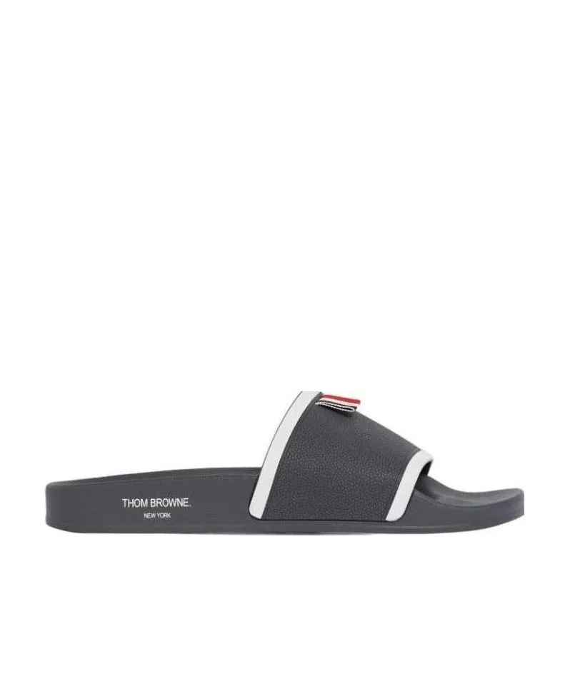 Thom Browne Logo Trim Pool Slides