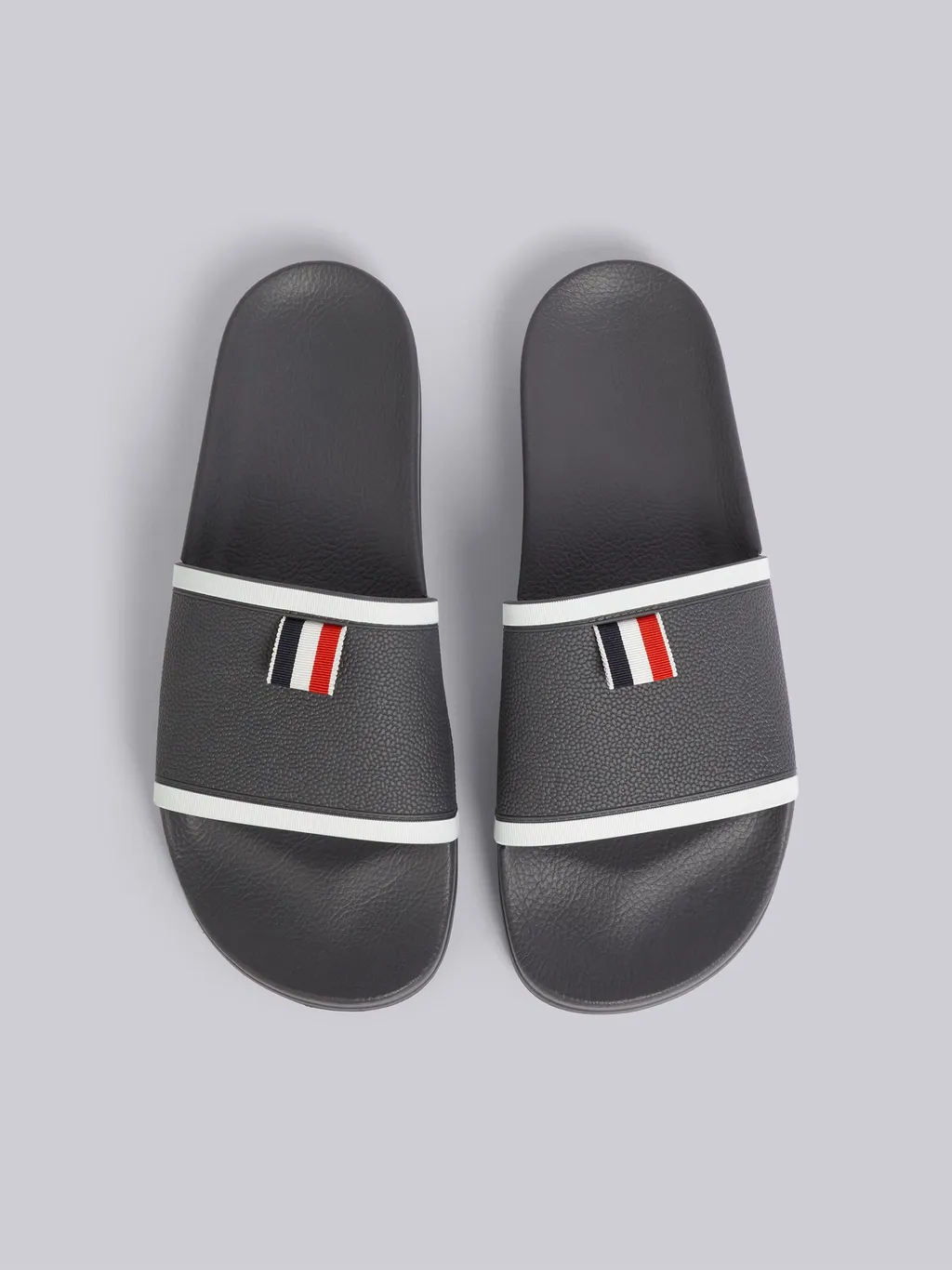 Thom Browne Logo Trim Pool Slides