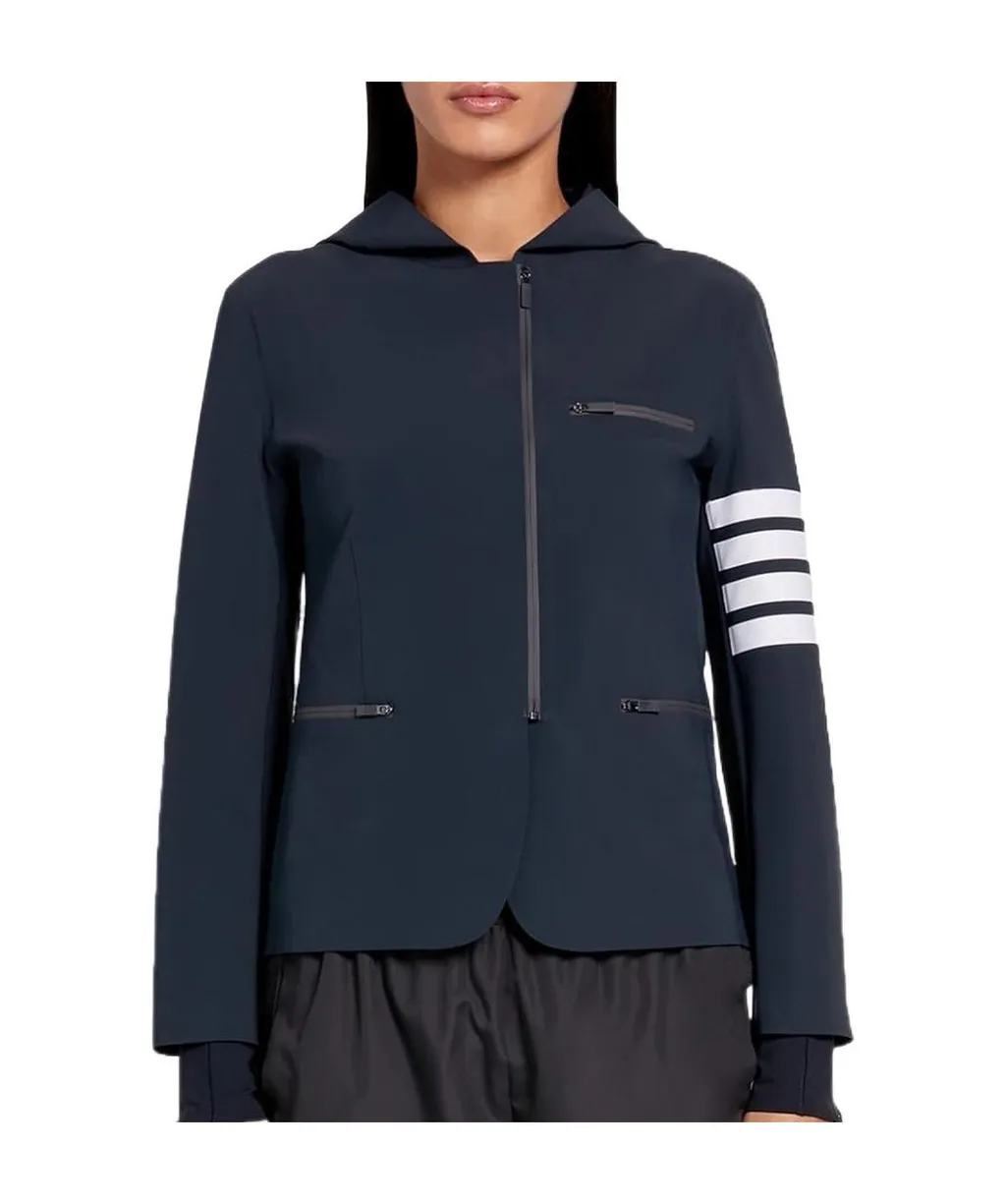 4-Bar Tech Compression Zip-Up Jacket