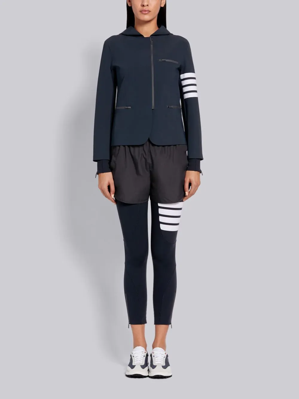 4-Bar Tech Compression Zip-Up Jacket