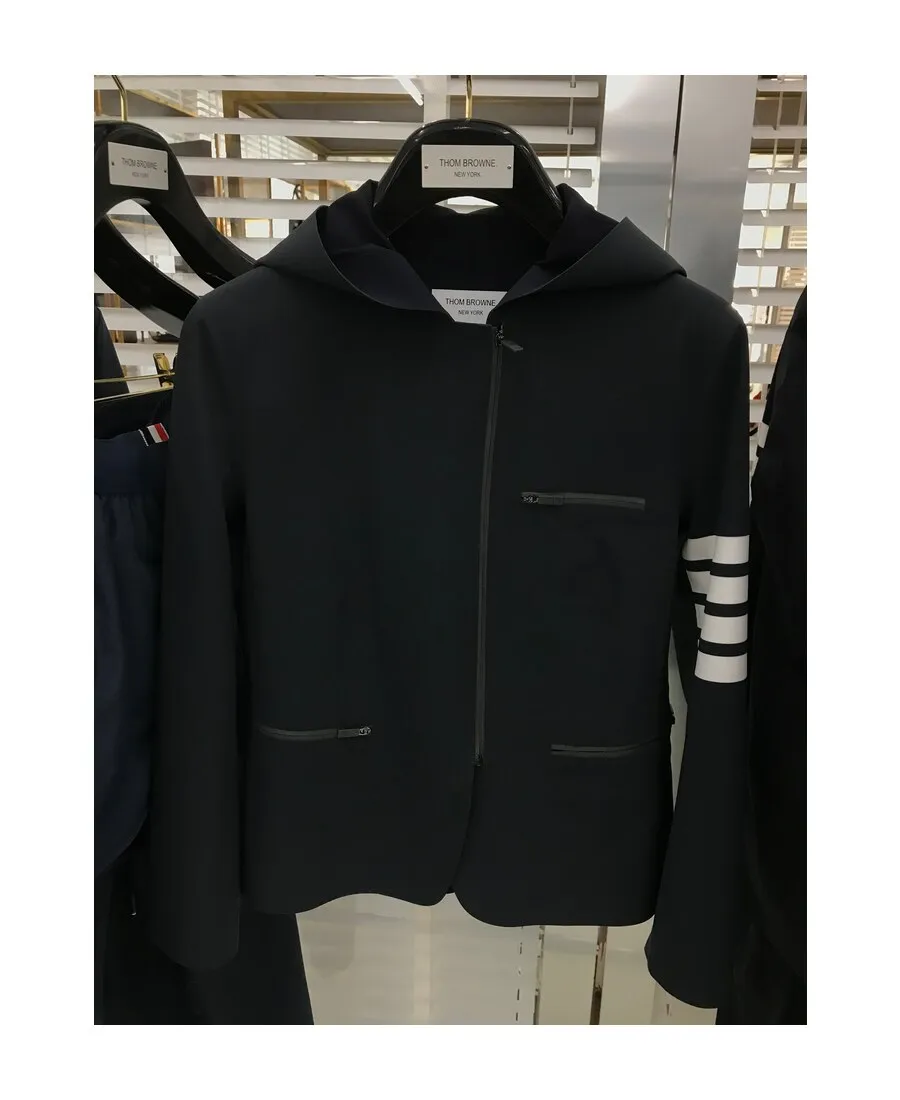 4-Bar Tech Compression Zip-Up Jacket