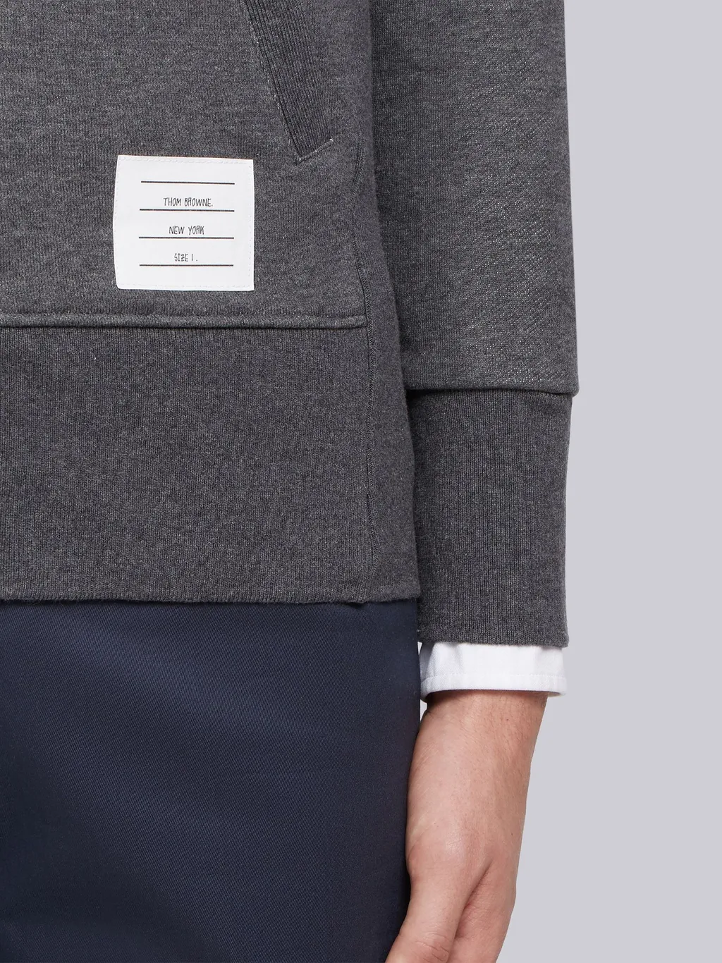 Thom Browne 4-Bar Striped Zipped Jacket