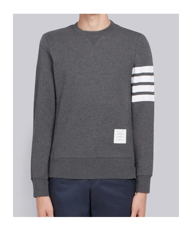 Thom Browne 4-Bar Stripe Sweatshirt