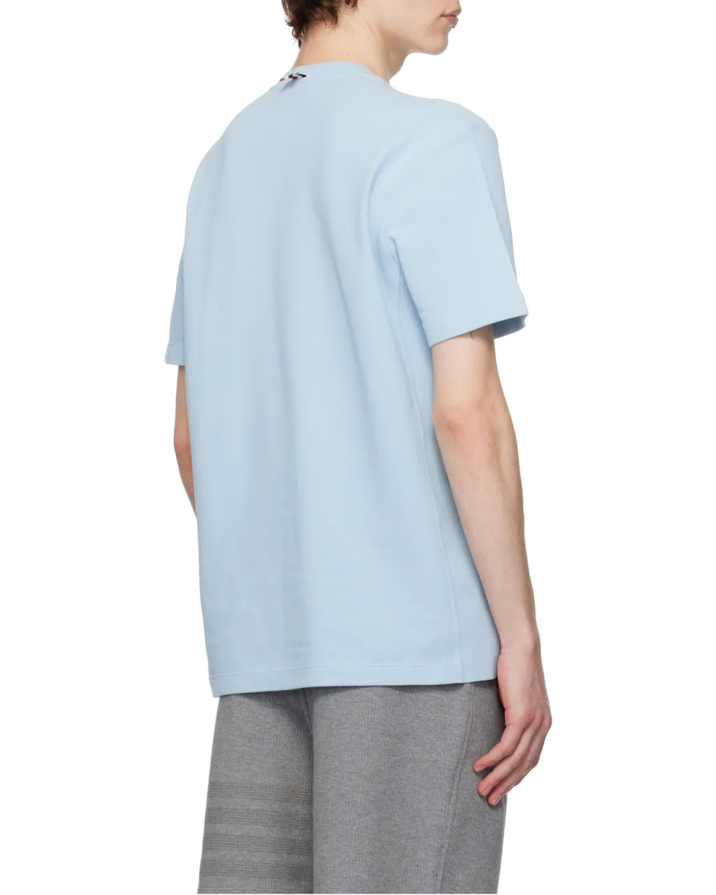 4-Bar Insert Piqué T-Shirt
