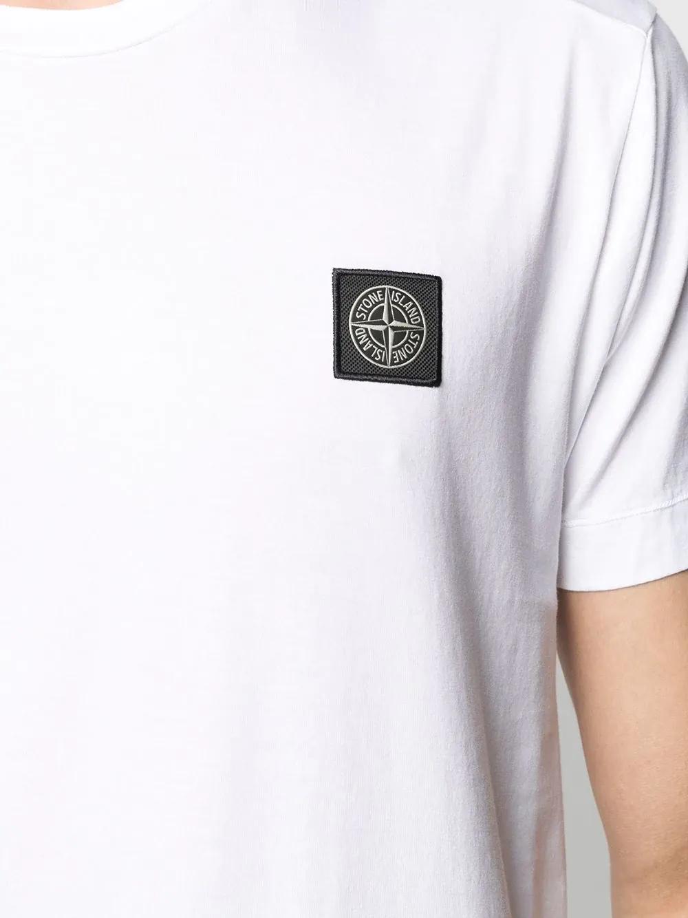 Stone Island Compass Patch Crewneck T-Shirt