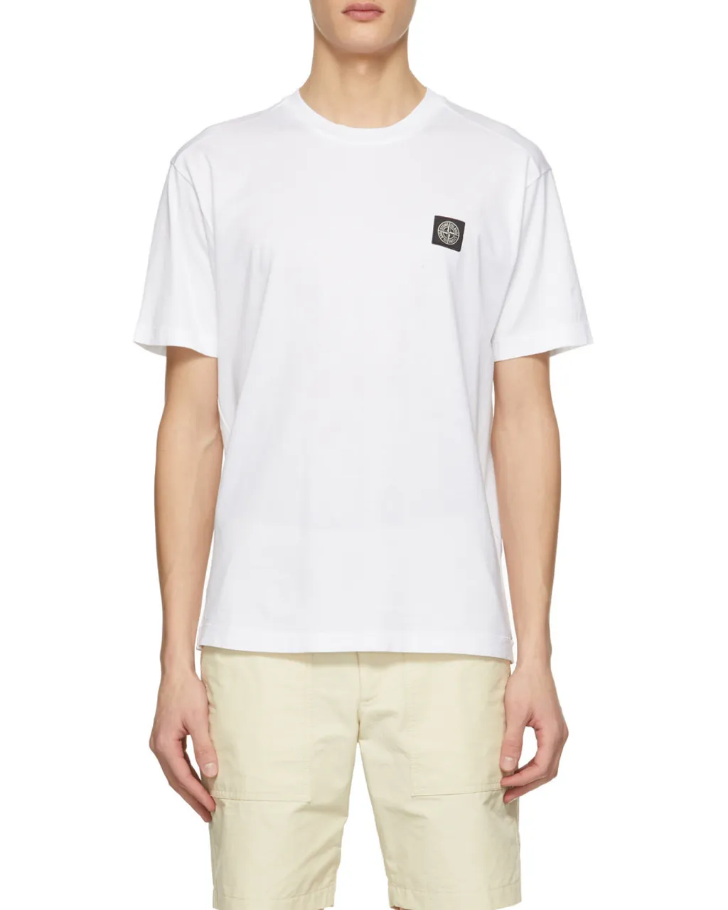 Stone Island Compass Patch Crewneck T-Shirt