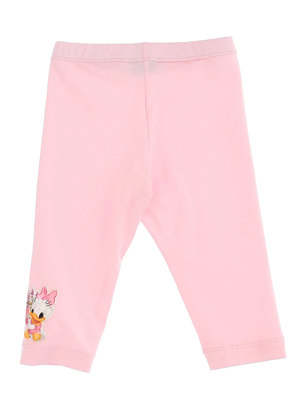 Floral-Embroidered Leggings