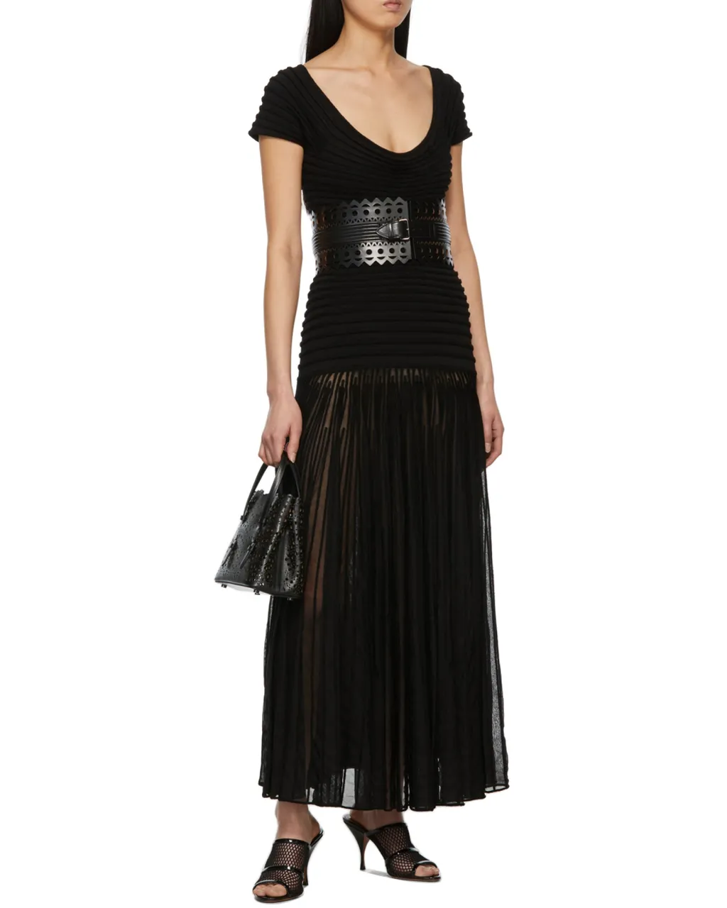 AlaÏA Mina 20 Small Tote Bag