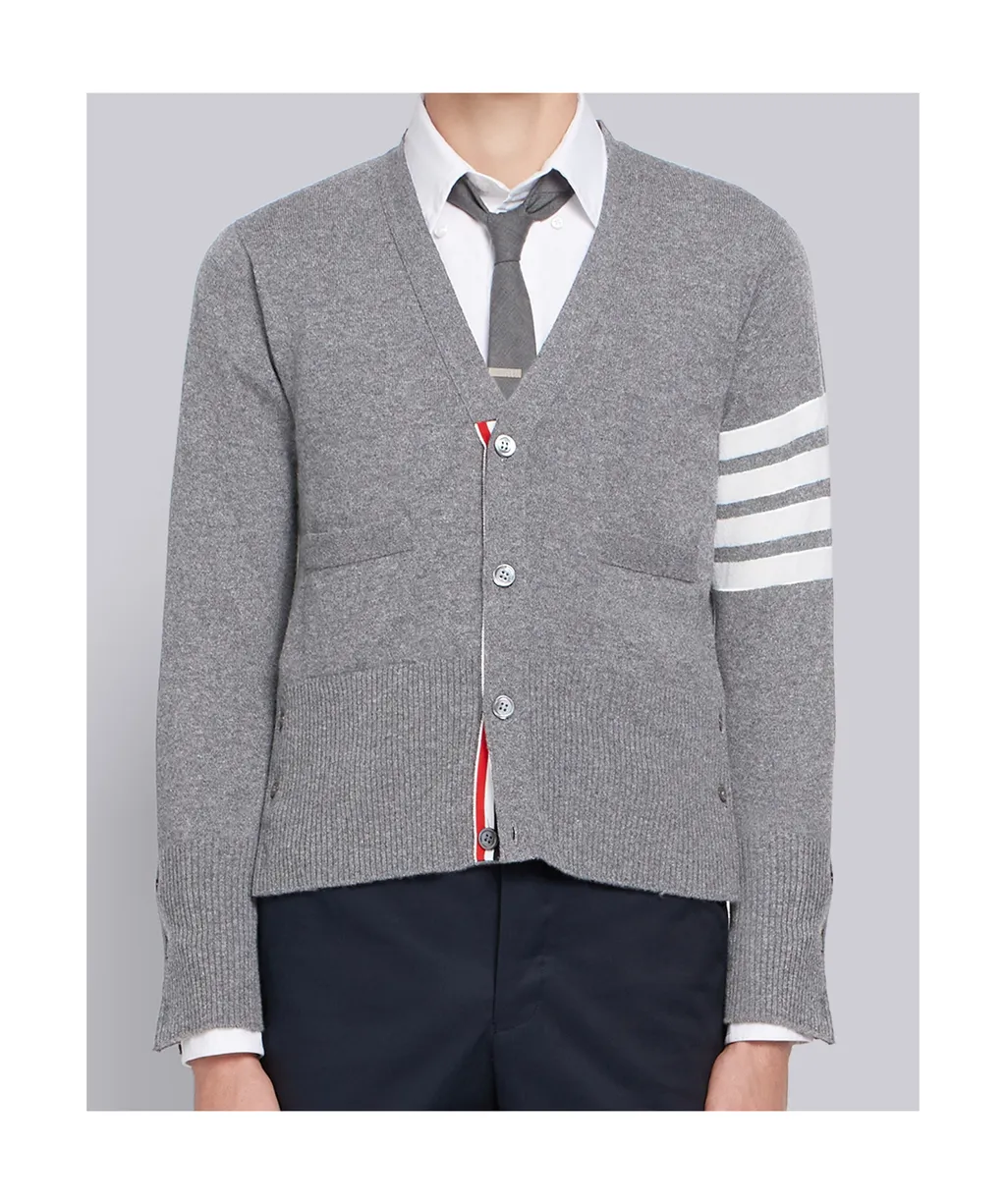 Thom Browne 4-Bar Stripe Cardigan