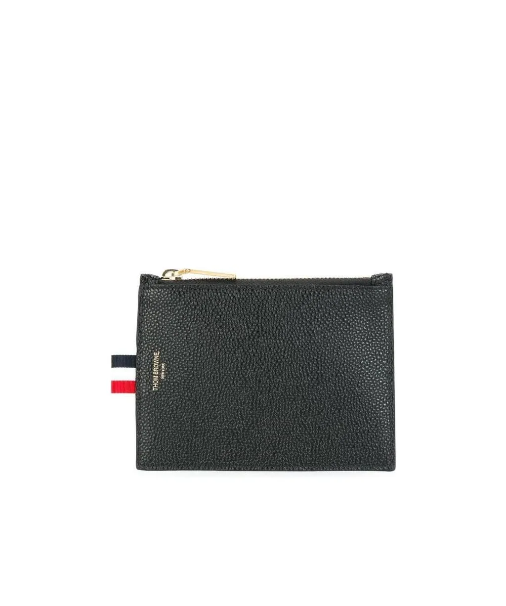 Thom Browne Logo Detailed Coin Purse