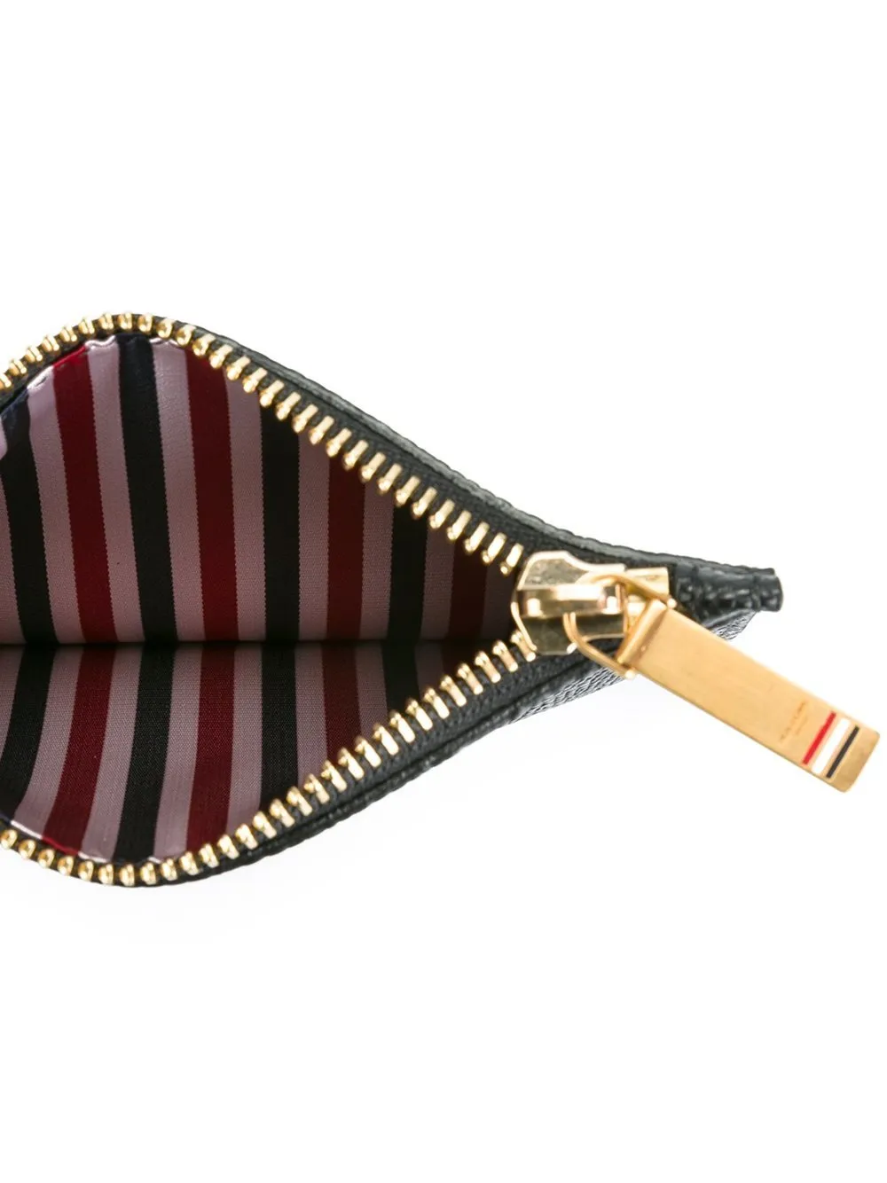 Thom Browne Logo Detailed Coin Purse