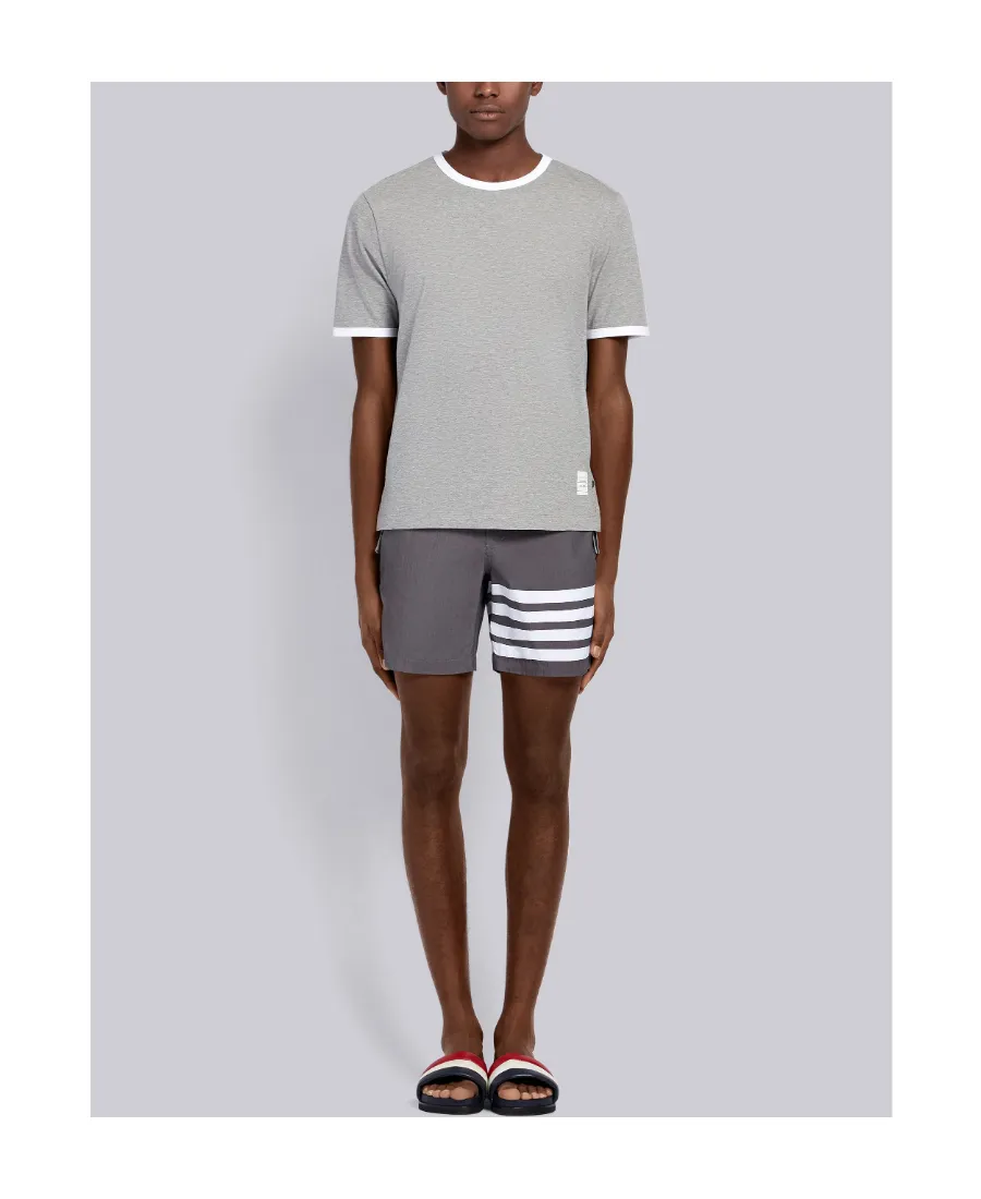 Thom Browne Jersey Ringer T-Shirt