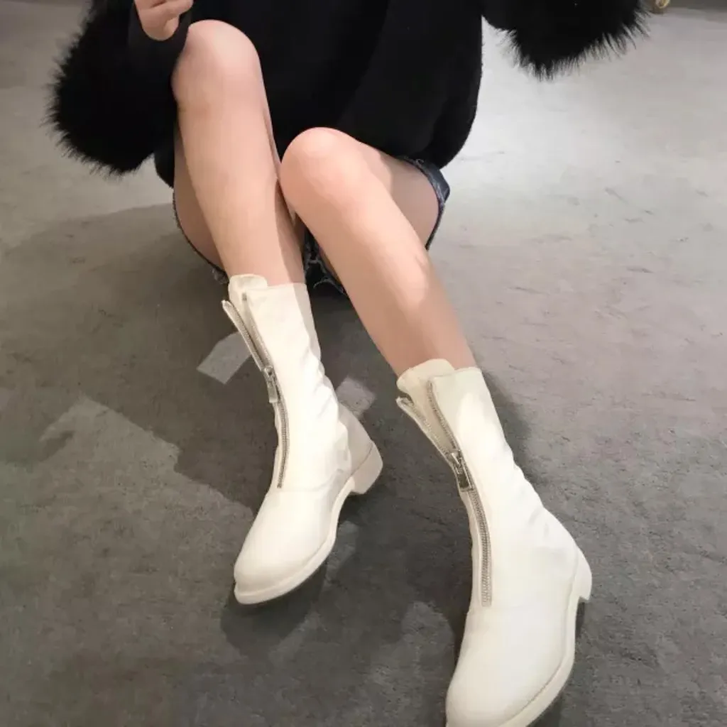 310 Front Zipper Boots