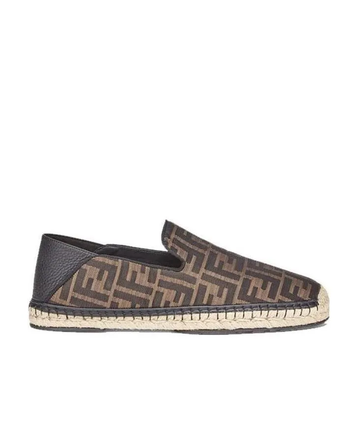 Fendi Ff Motif Jacquard Espadrilles
