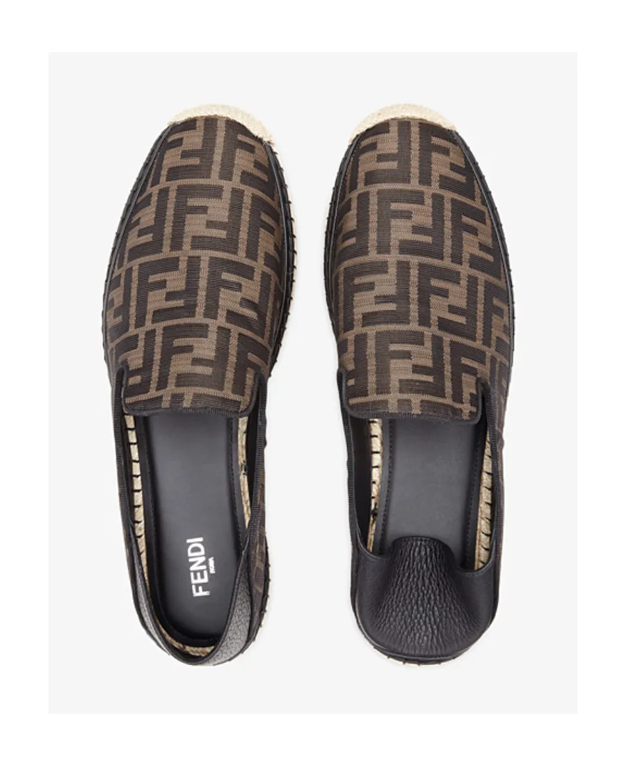 Fendi Ff Motif Jacquard Espadrilles