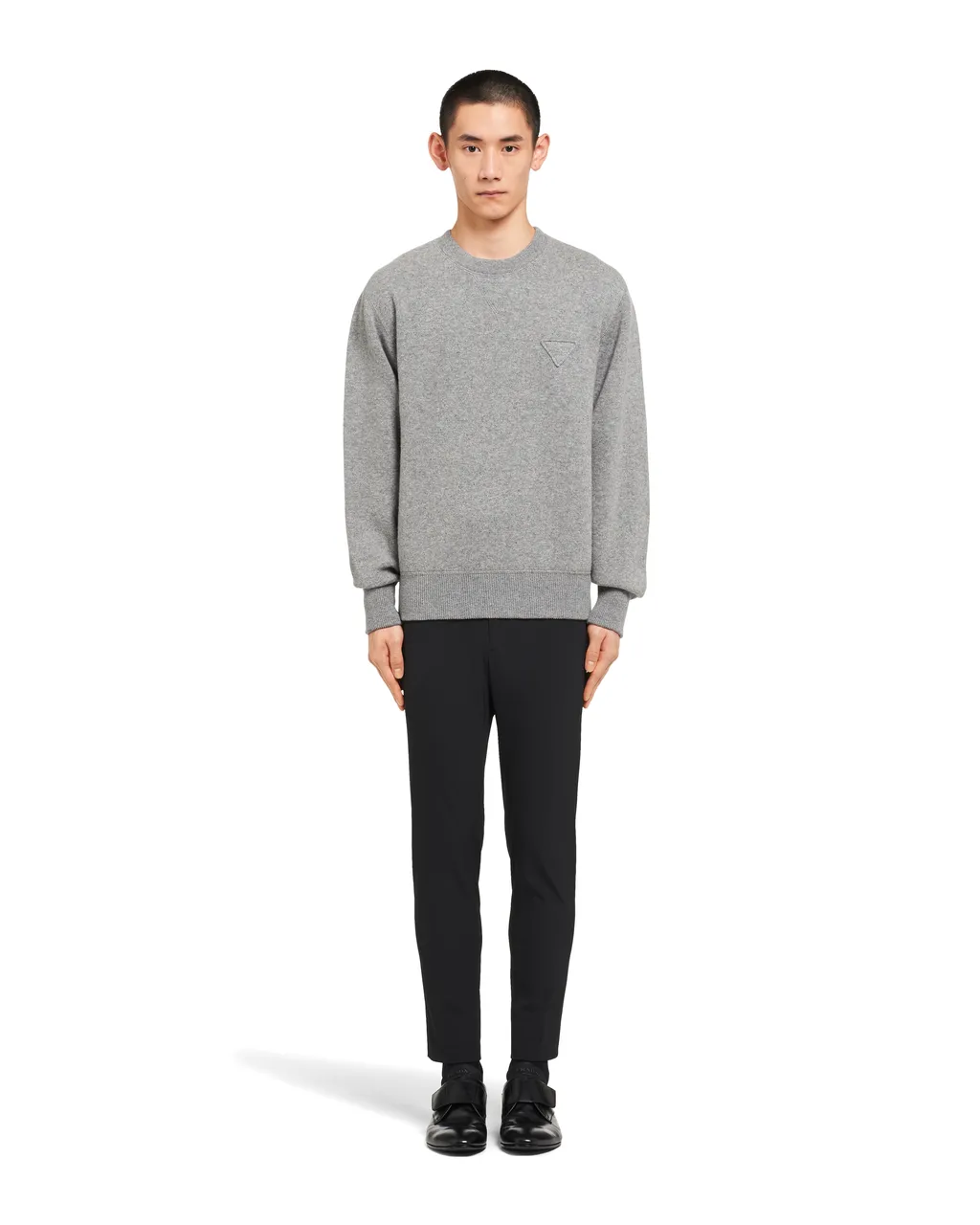 Prada Long Sleeved Crewneck Sweater