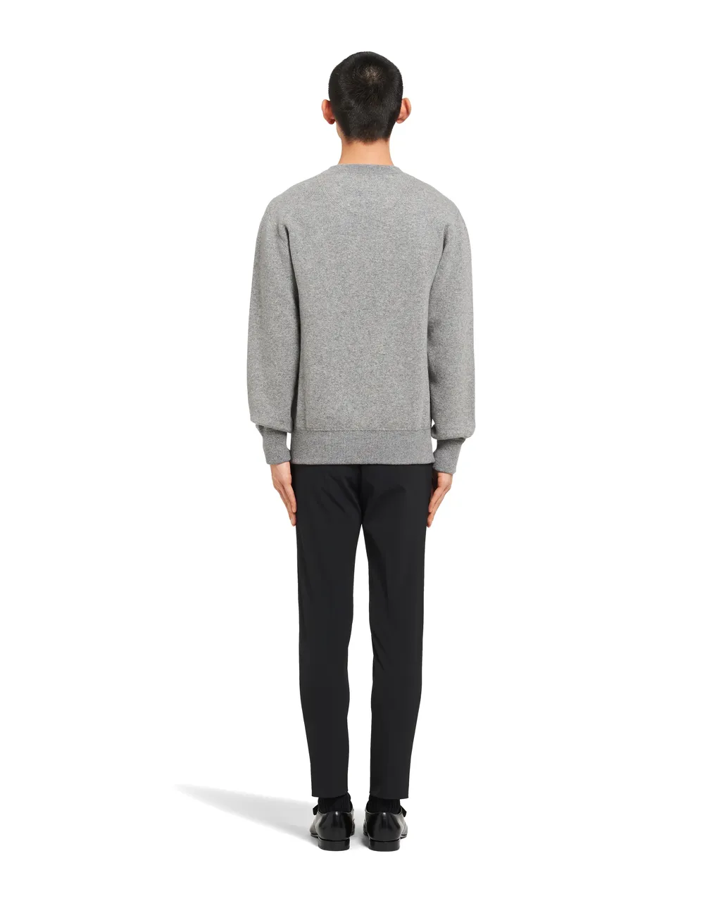 Prada Long Sleeved Crewneck Sweater
