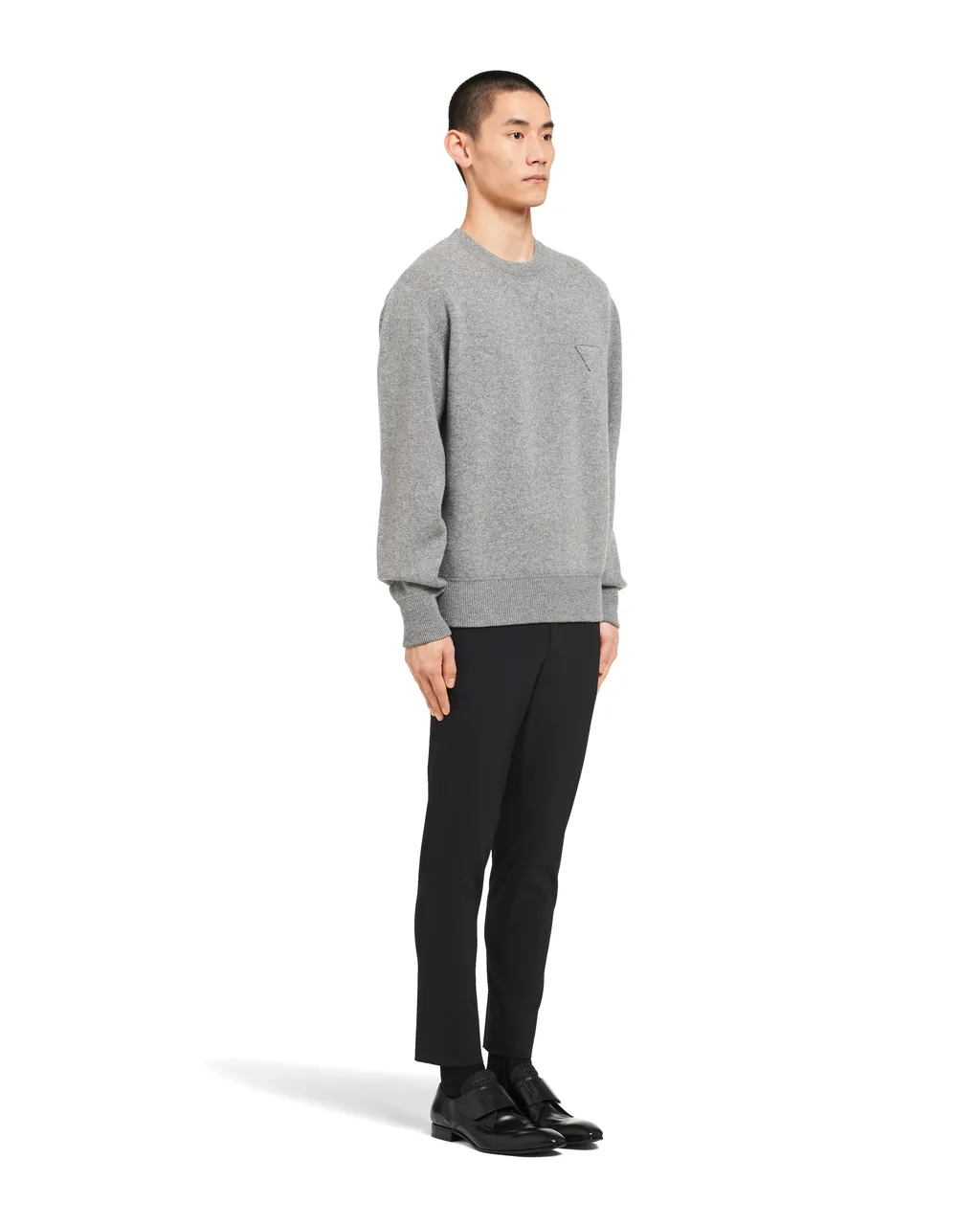 Prada Long Sleeved Crewneck Sweater
