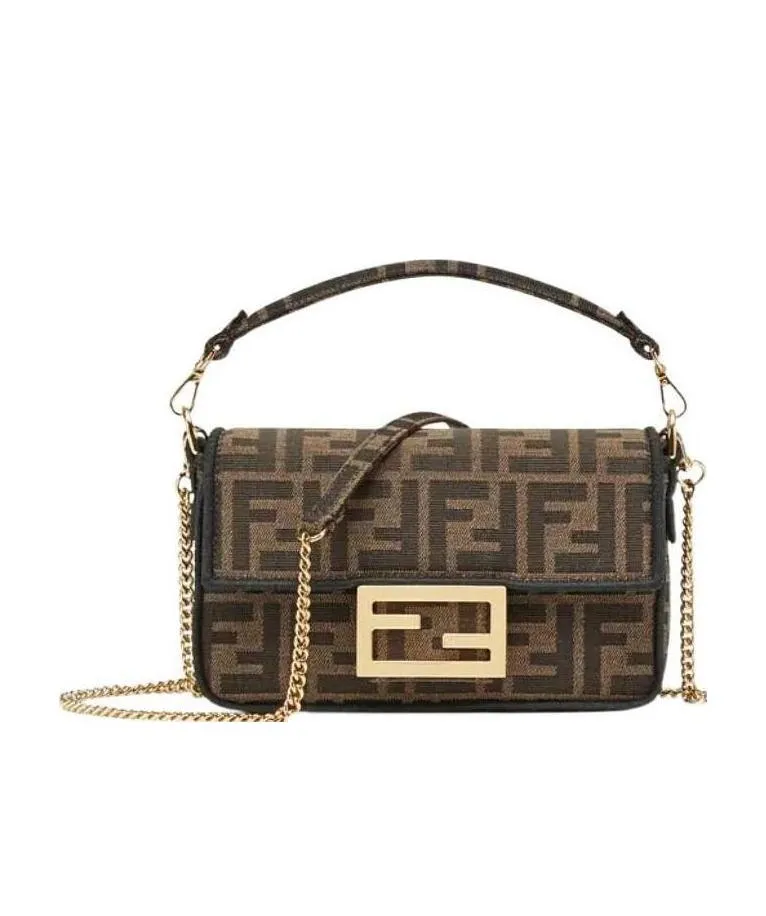 Brown Fabric Bag
