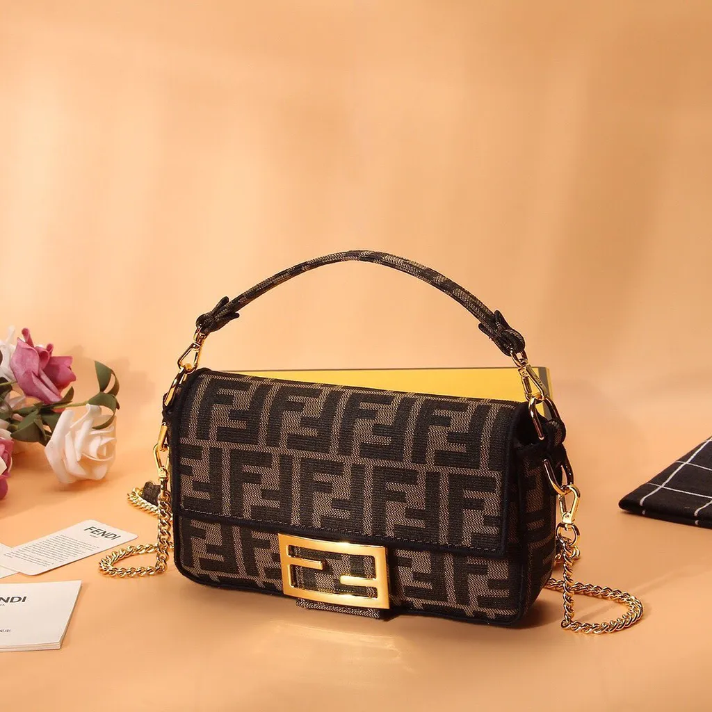 Brown Fabric Bag