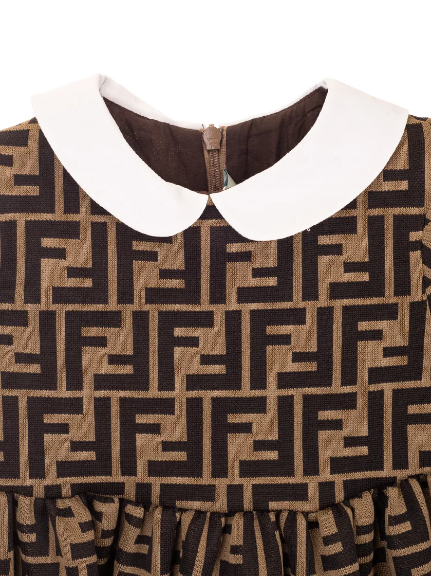 Fendi Kids Ff Motif Dress