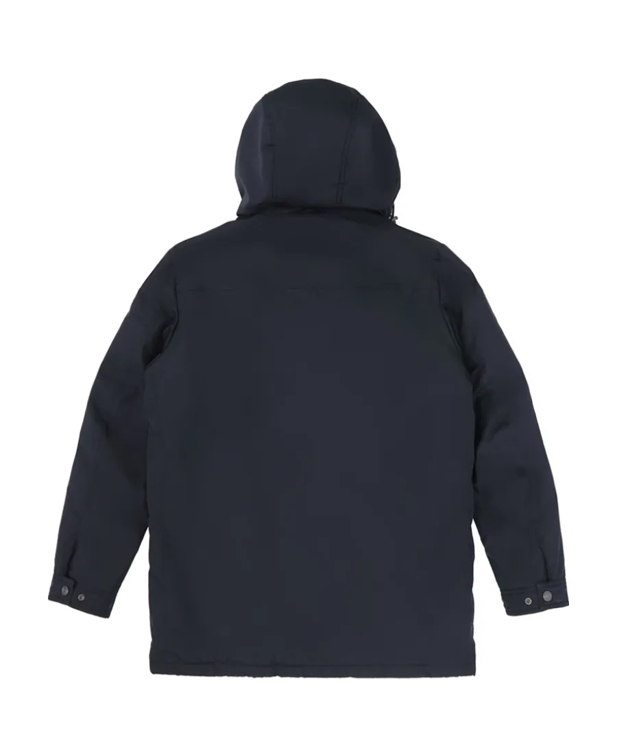 Logo Long-Sleeved Cotton Suit