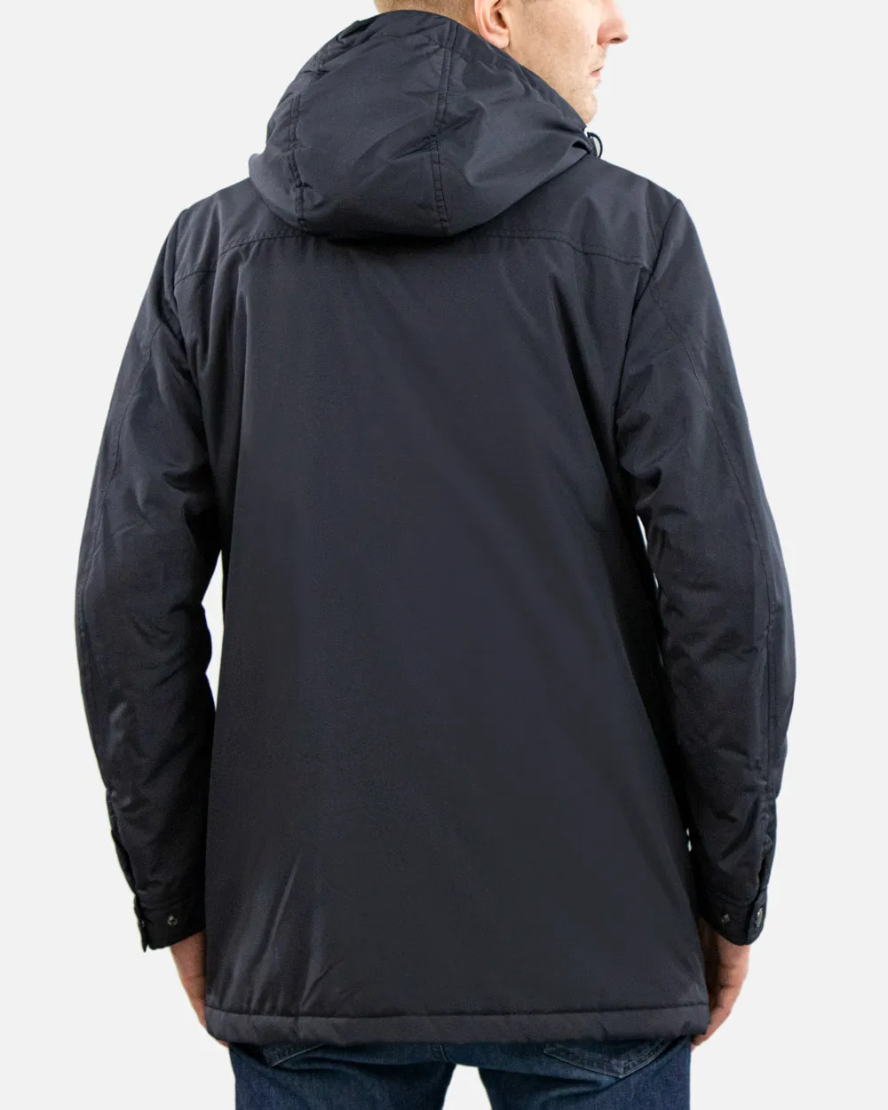 Logo Long-Sleeved Cotton Suit