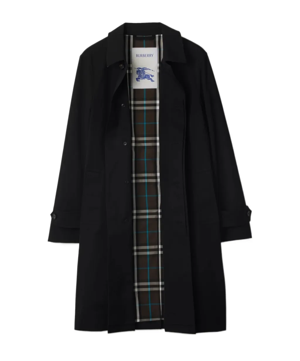 Burberry Long Sleeved Gabardine Coat