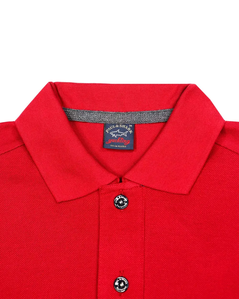 Polo Shirt With Logo Sticker