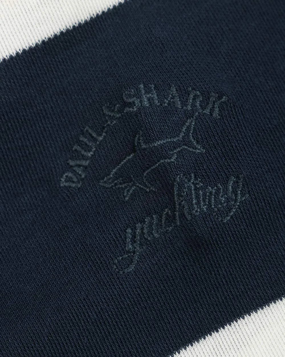 Striped Logo Long-Sleeved T-Shirt