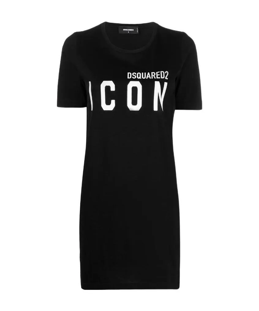 Icon Printed T-Shirt Dress