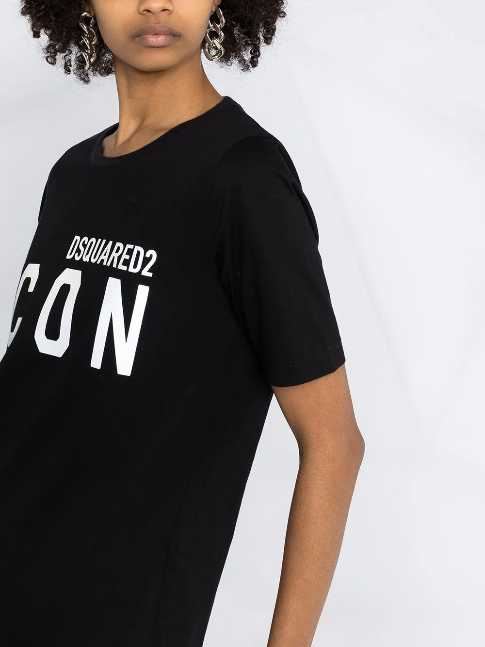 Icon Printed T-Shirt Dress