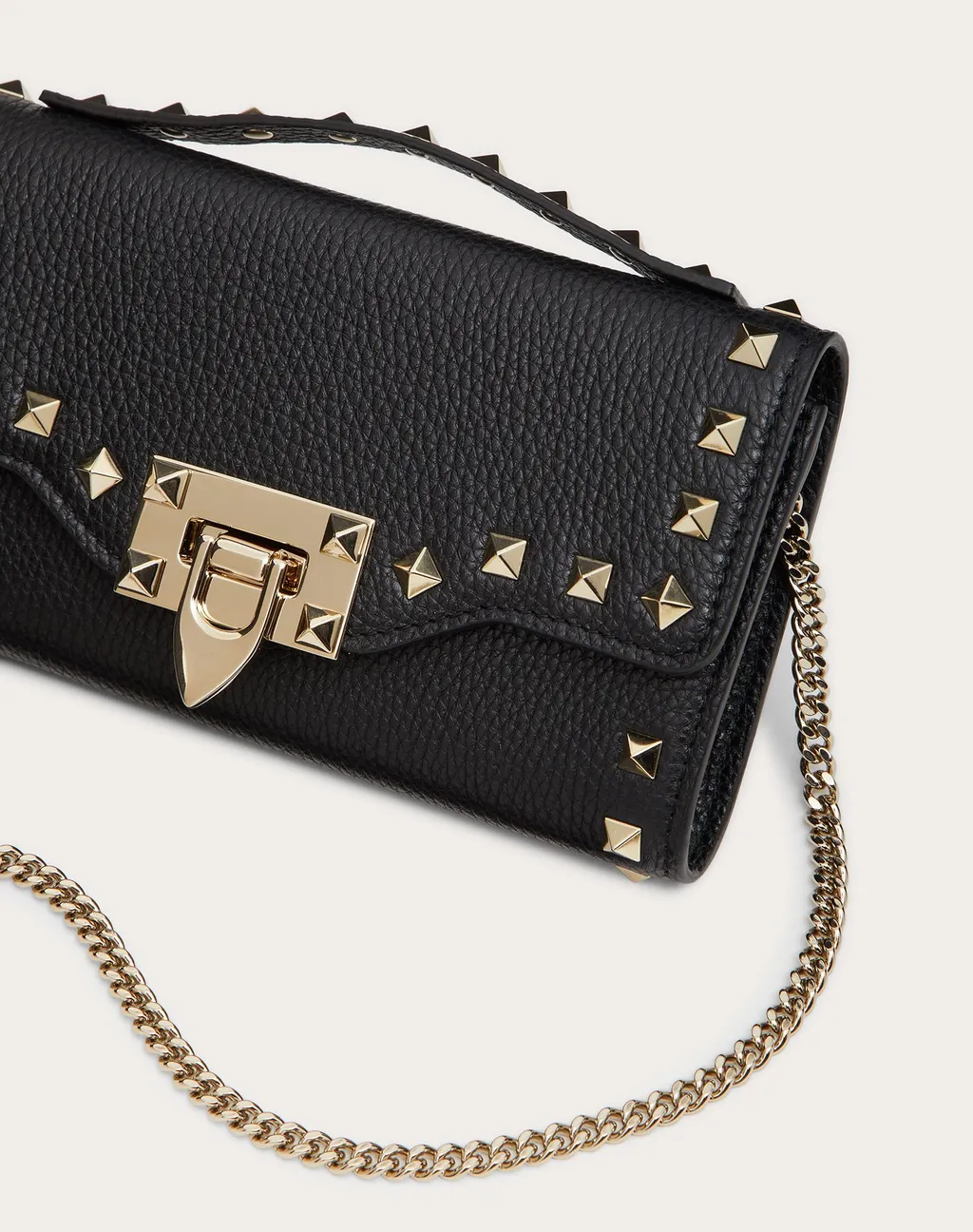 Valentino Garavani Rockstud Chainstrap Wallet