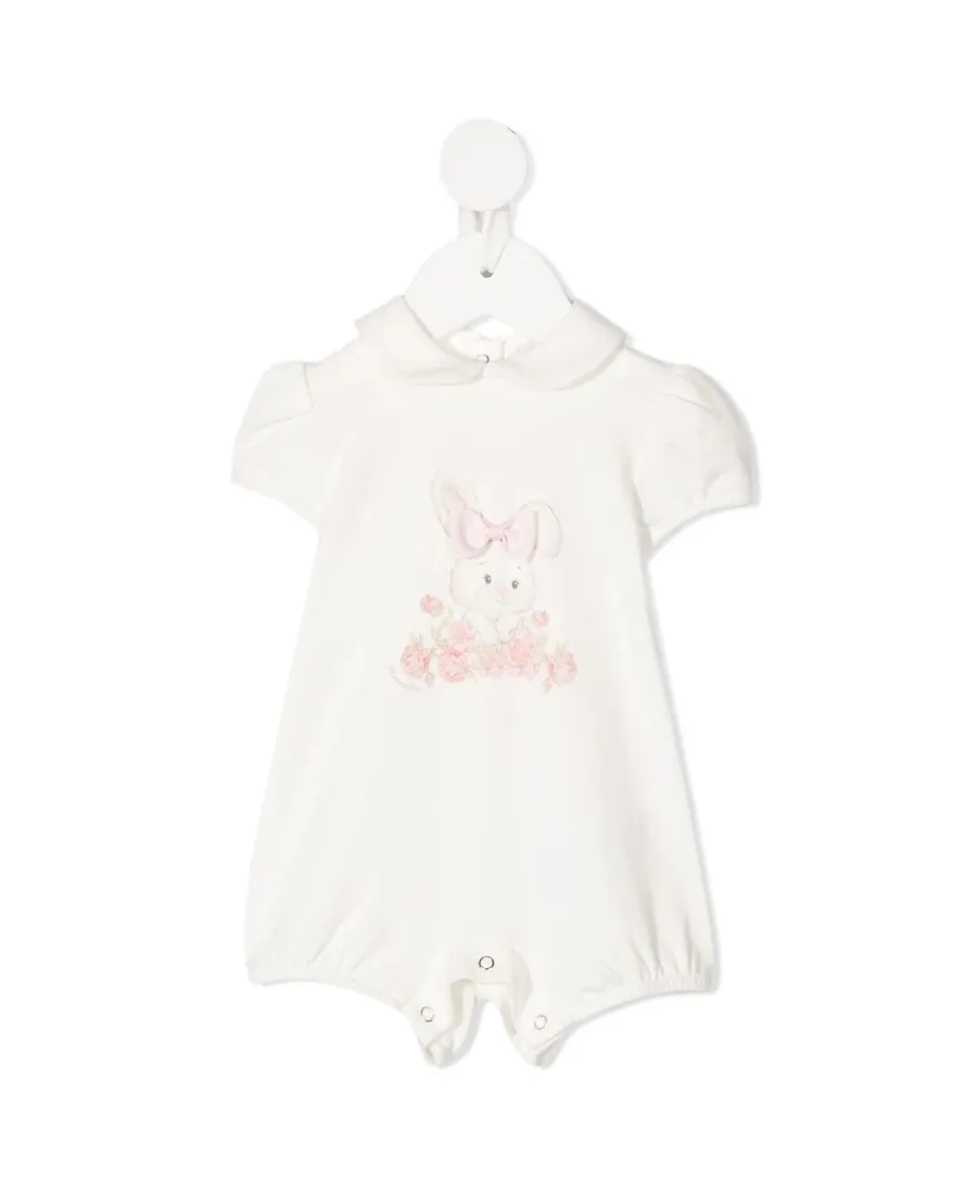 Bunny Print Babygrow