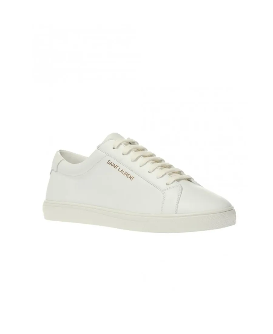 Saint Laurent Andy Lace-Up Sneakers