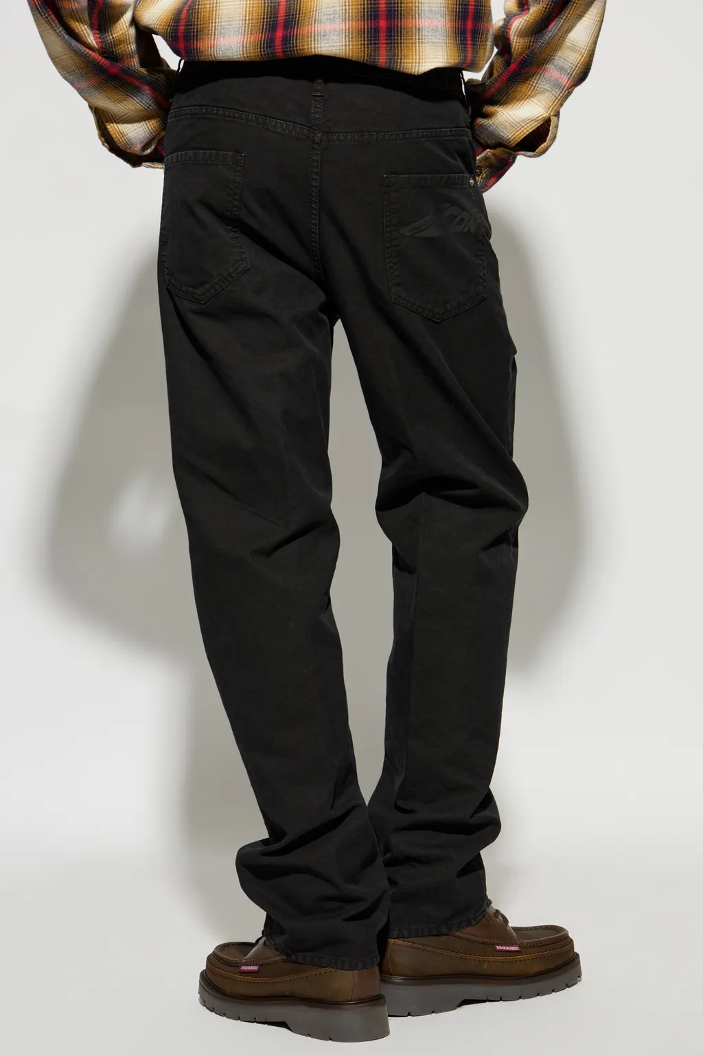 Dsquared2 Mid-Rise Straight-Leg Trousers