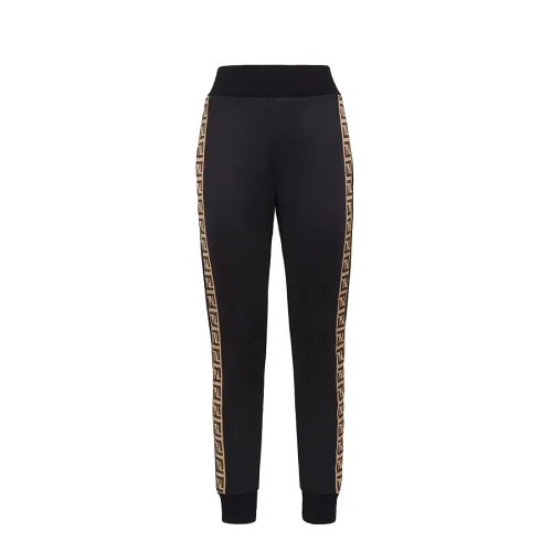 Logo Trim Track Pants