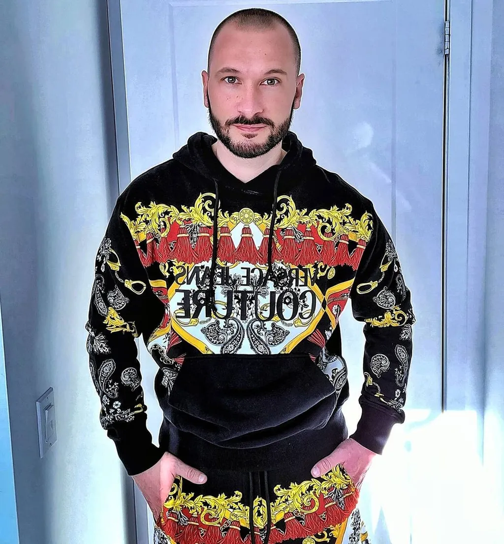 Baroque Printed Sweater