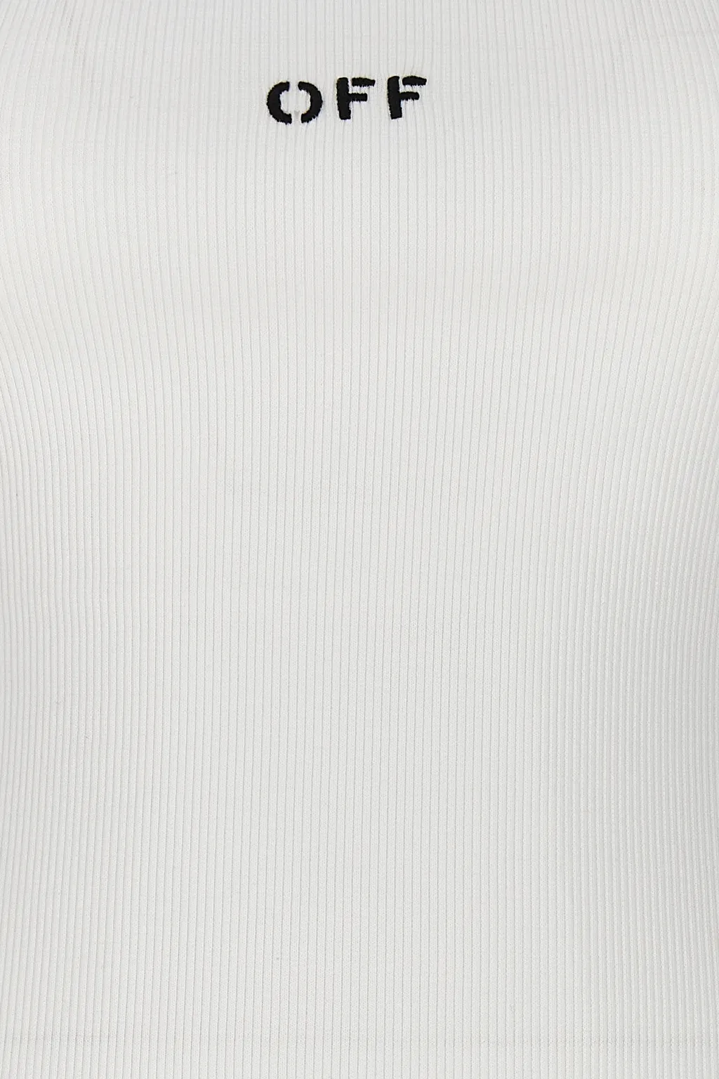 Off-White Logo Embroidered Sleeveless Dress