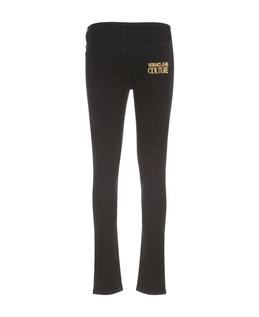 Skinny Jeans W Logo On Pocket