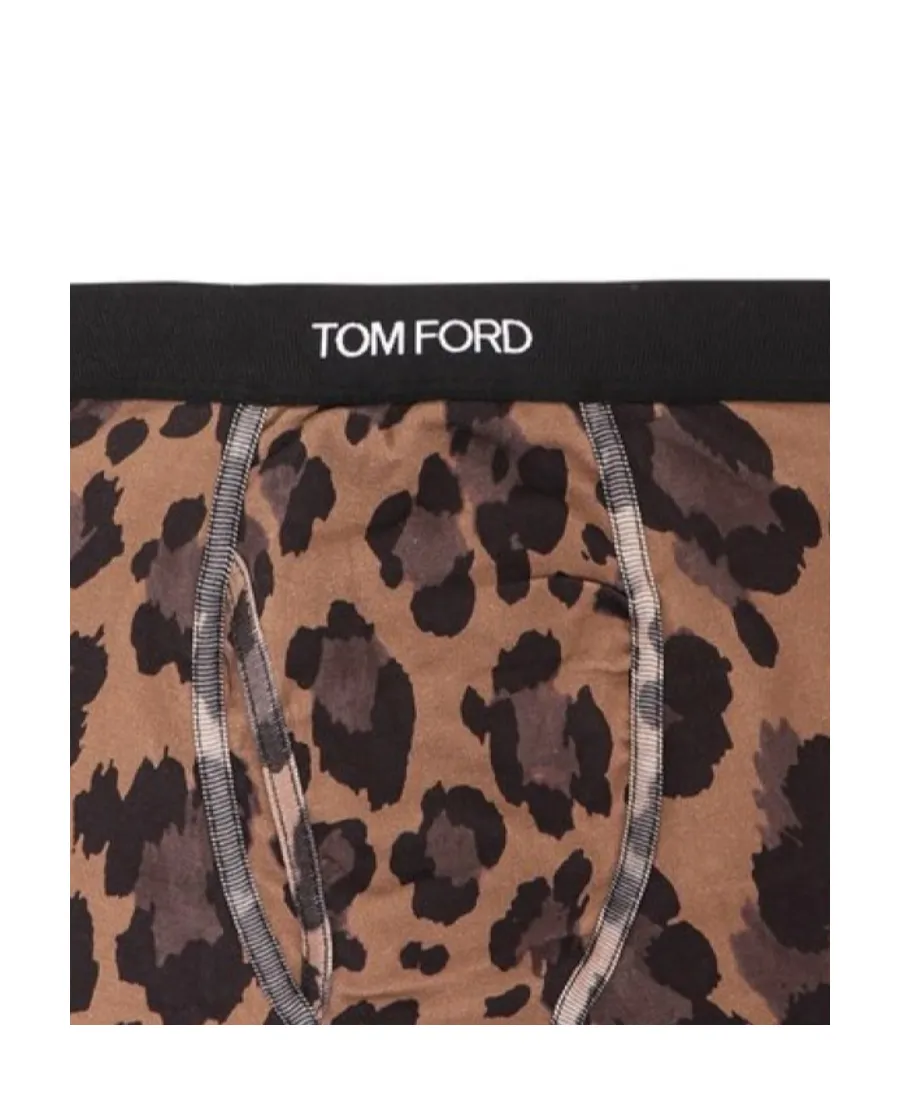 Tom Ford Leopard Print Boxer Shorts