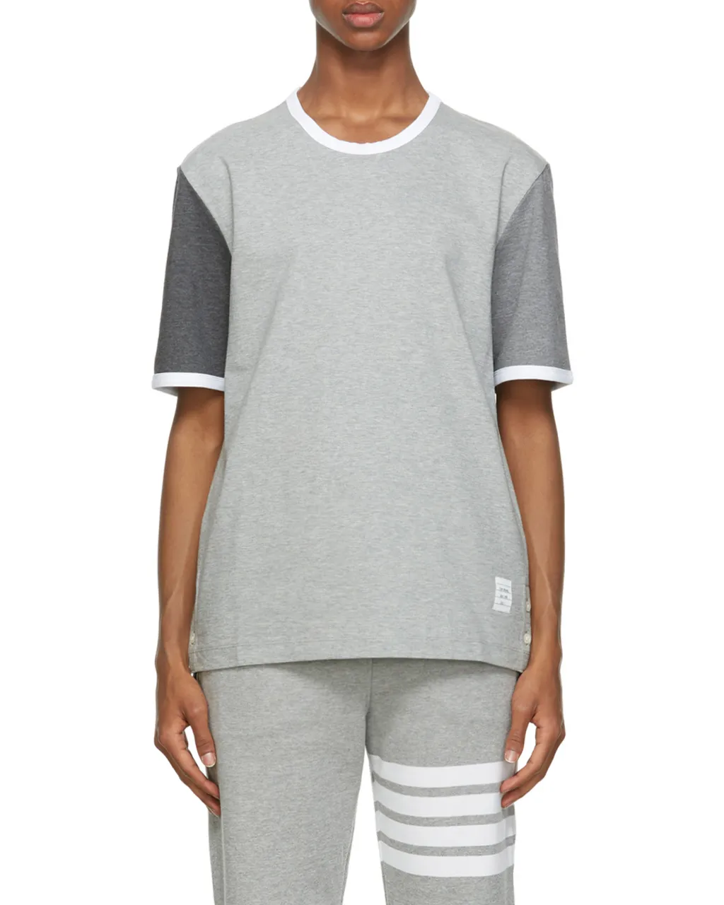 Thom Browne Short-Sleeved Ringer T-Shirt