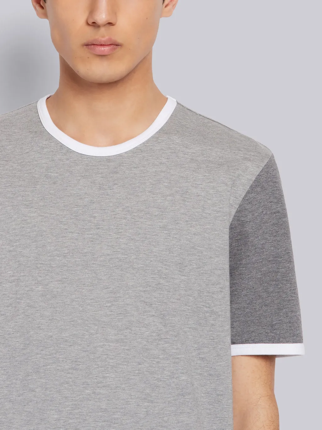 Thom Browne Short-Sleeved Ringer T-Shirt