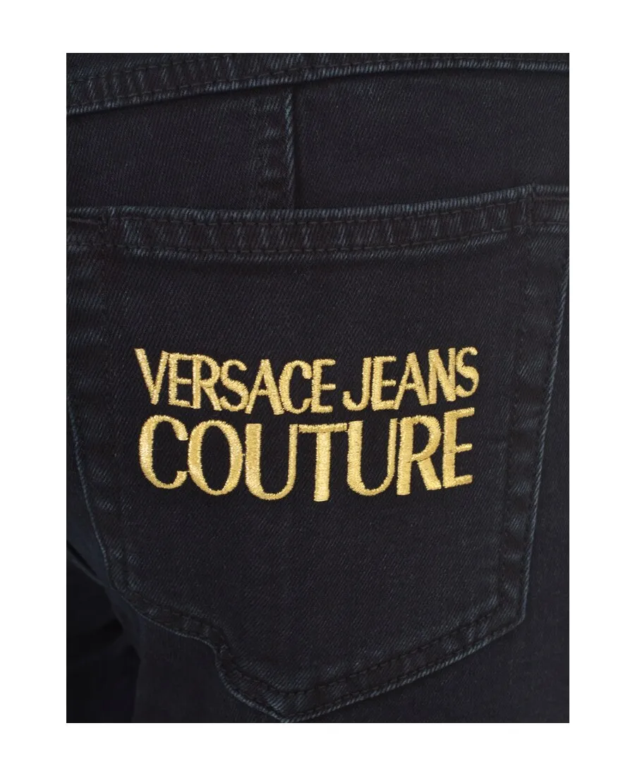 Logo Embroidered Skinny Jeans