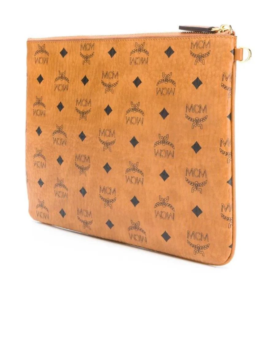 Mcm Visetos Small Clutch Bag